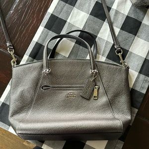 Leather Coach Bag Prairie Satchel